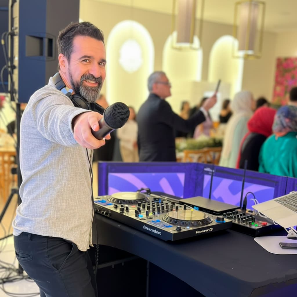 Anderson DJ Árabe traz a autenticidade dos ritmos árabes para sua festa de casamento, noivado, empresarial